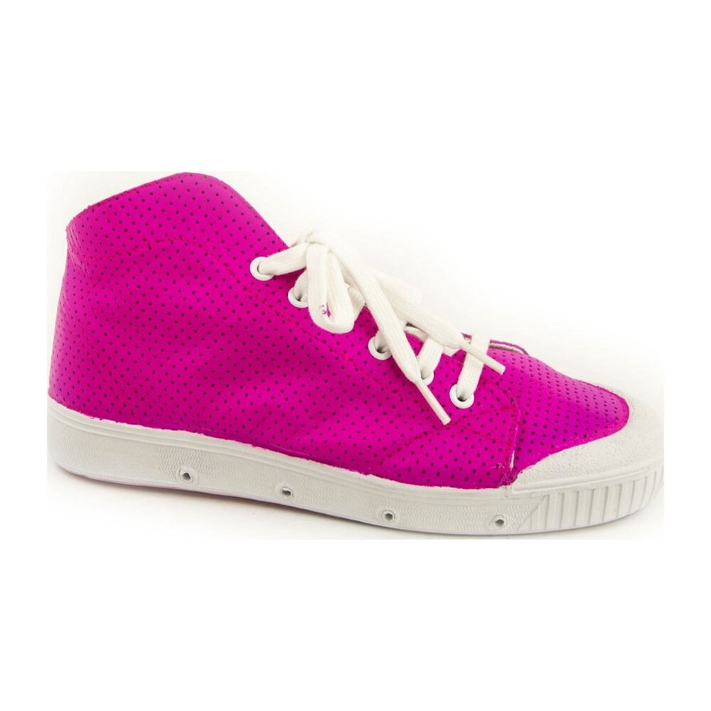 Spring Court B2 punch fluo W punch fluo caoutchouc rose fox blanc pink/fxg white